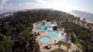 drone Resort Costa do Sauípe descanso e muita natureza [upl. by Attennod]