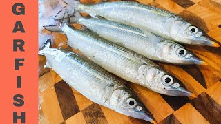 HOW TO CLEAN AND COOK GARFISH [upl. by Nim]