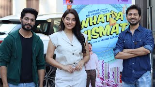 What A Kismat Movie Press Conference [upl. by Erodroeht]