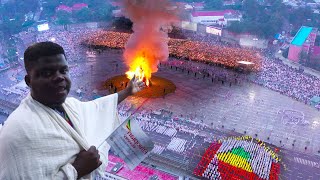 The Biggest Religious Festival In Africa Ethiopia Meskel Festival [upl. by Amsed]