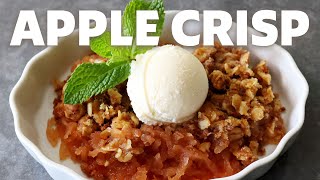 quotGratequot Apple Crisp  NoPeel NoSlice Apple Crisp  Food Wishes [upl. by Ronacin569]