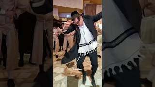 Hasidic Jews dancing at a Jewish wedding Israel [upl. by Ivzt]