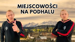 Miejscowości na Podhalu [upl. by Azelea577]