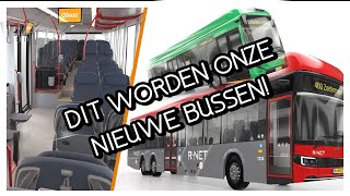 DIT WORDEN DE NIEUWE BUSSEN IN ZUID HOLLAND NOORD [upl. by Alliuqa]