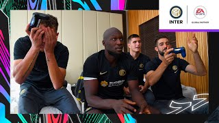 INTER  EA SPORTS FIFA  LUKAKU amp PIROLA vs GAGLIARDINI amp ESPOSITO  🎮⚫🔵🤣 SUB ENG [upl. by Mcdonald106]