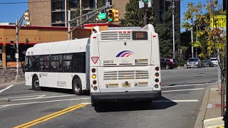 NJ TRANSIT 156 NEW YORK VIA PARK AVE NFI XD60 24013 [upl. by Minnie]