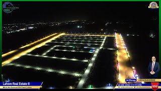 Lahore Smart City Drone Superb Night View March 25 2022 Must must must watch video for all holders [upl. by Nlycaj]