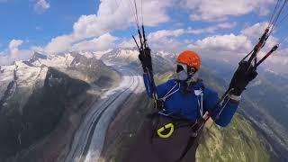 Flying in the Fiesch Valley Switzerland July 2024 [upl. by Leina]