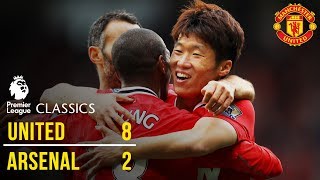 Manchester United 82 Arsenal 1112  Premier League Classics  Manchester United [upl. by Fang]