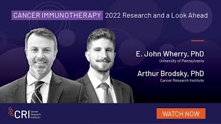 Cancer Immunotherapy 2022 Research and a Look Ahead with E John Wherry PhD [upl. by Lamej]