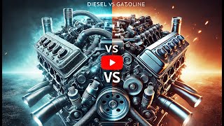 Diesel vs Gasoline Engines Everything You Need to Know [upl. by Archle]