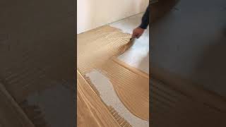 Posa a colla del parquet prefinito legno [upl. by Cressi]