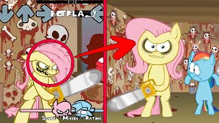 All References in FNF Vs Pinkie Pie  Elements Of Insanity  My Little Pony ShedMov [upl. by Kciv917]