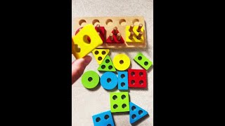 Learn Colors amp Shapes  Kids Video educationaltoys [upl. by Nolyar685]