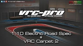 VRCPro 110 Electric Road Spec  VRC Carpet 2 [upl. by Elleiad247]