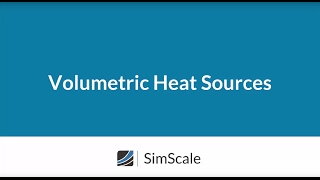 Volumetric Heat Sources in SimScale [upl. by Anne-Corinne673]