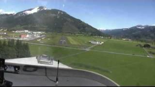 Landeanflug mit Problemen in Zell am See [upl. by Yoo]