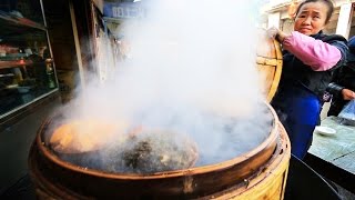 DEEP Chinese Street Food and Spicy Market Tour in Chengdu China [upl. by Eanehs259]