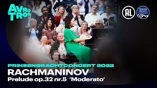 Rachmaninov Prelude op32 nr5 Moderato  Yang Yang Cai  Voorprogramma Prinsengrachtconcert 2022 [upl. by Ahsinav585]