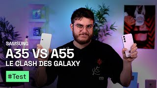 📱Galaxy A35 vs A55  quel smartphone Samsung choisir [upl. by Giffy305]