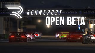 RENNSPORT OPEN BETA Launch Party Multiclass GT34 on MONZA  4K [upl. by Hosbein]