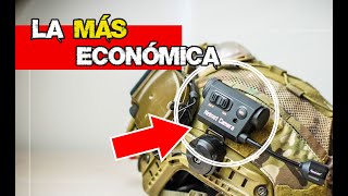 CAMARA ECONOMICA para GRABAR partidas de AIRSOFT  Helmet RUNCAM [upl. by Ardiek]