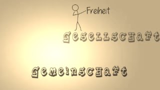 Gesellschaft und Gemeinschaft bei Ferdinand Tönnies Sociology Shorts  Soziologie kurzgefasst [upl. by Yatnuhs]