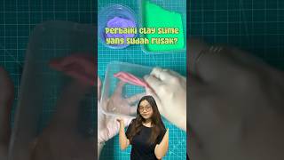 emang bisa perbaikin slime yang udah rusak gini artbytatae diyslime clayslime slimevideo art [upl. by Ahtar]