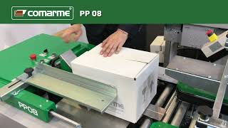 PRESENTATION VIDEO OF COMARME SEMIAUTOMATIC CASE ERECTORS PP SERIES [upl. by Odrarej791]