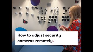 How To Adjust Security Cameras Remotely [upl. by Waterman971]