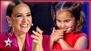 5 Year Old Blind Girl is an INSPIRATION on Spains Got Talent [upl. by Rooney]