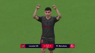 Pes 2017  Liga Master  Barcelona Temp 2021 14 [upl. by Atoiganap]