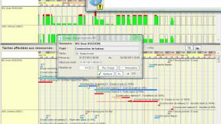 VisualProjet gestion de projets et plannings 9charge de travail consolidée multiprojets [upl. by Pollack]