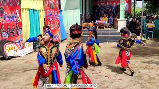 TARIAN PEGON TURONGGO JOYO UMBULIOH SEBARUS LAMPUNG BARAT jaranan kudalumping indonesia [upl. by Hoashis]