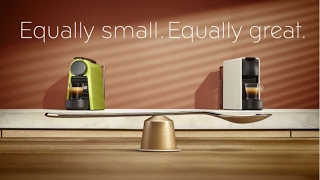 New Nespresso Essenza Mini machine  How to first use your machine [upl. by Acirrehs519]