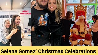 Selena Gomez Celebrated Merry Christmas and Shared the Love [upl. by Akirahc]