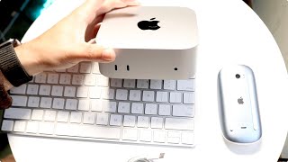 How To Connect KeyboardMouse To M4 Mac Mini [upl. by Volny]