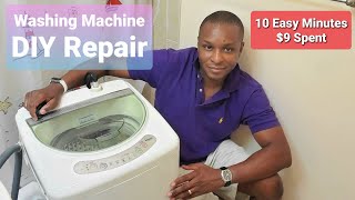 Washing Machine Repair 10 Minute Easy Fix DIY [upl. by Kelley]