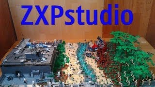 République clone base Lego star wars [upl. by Assirat320]