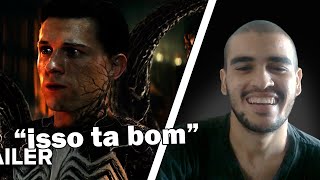 homem aranha 4 fan made trailer  REACT [upl. by Georgianne]