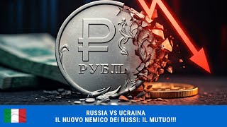 RUSSIA VS UCRAINA Come leconomia di guerra ed il tasso di interessi rovinano i russi [upl. by Bonucci781]