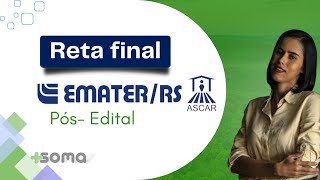 Reta final Emater RS Eng Agrônomo Prof Roseane Teixeira [upl. by Marcia]