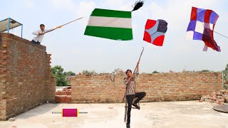 Abubaker Kite Catch With Umar Kabooter [upl. by Einad]