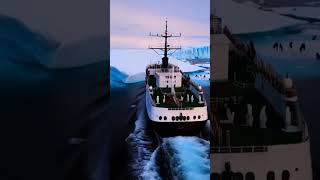 🚢 quotSailing Through Antarctica A Titanic Journey on Icy Seas ❄️🎻quot Arctic sea antarctica cruise [upl. by Amme]