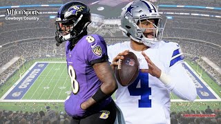 Ravens vs Cowboys Epic Showdown 🏈 by Trending News [upl. by Eanrahs]