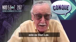 Stan Lee confirma su visita a Querétaro único evento en México · CONQUE 2017 [upl. by Aneehsyt]