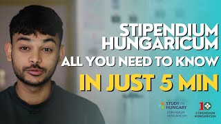 Stipendium Hungaricum Scholarship Explained in 5 Minutes [upl. by Weibel652]