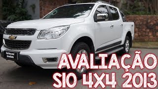 Avaliação Chevrolet S10 4x4 2013 Diesel  a evolução das pickups [upl. by Yve]