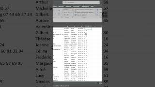 Gérer vos listes dadresses dans excel [upl. by Cheston]