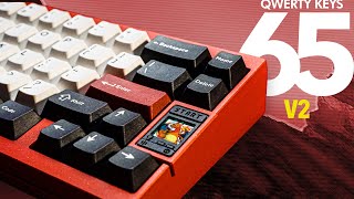 QK65 V2 Return of a 65 Keyboard King Unbox Review amp Soundtests [upl. by Rehpotsirhk]